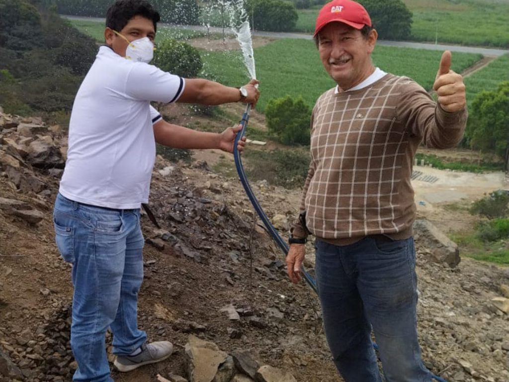 Demostración de bombeo con aplicación fotovoltaica