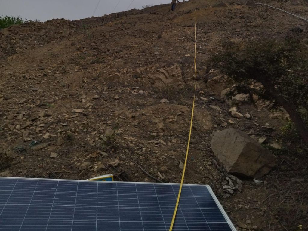 Demostración de bombeo con aplicación fotovoltaica